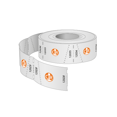 Rolleneintrittskarten (1000 Abrisse) Individualdruck