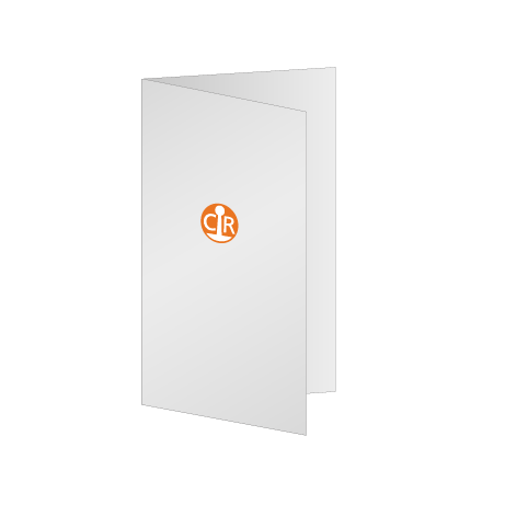 Faltblatt Einbruchfalz 4-Seiter | DIN A7 hoch | beidseitig bedruckt